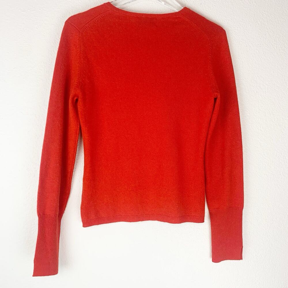 Red Crew Neck Sweater - Picture 10 of 10